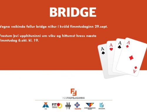 Bridge fellur niður í kvöld